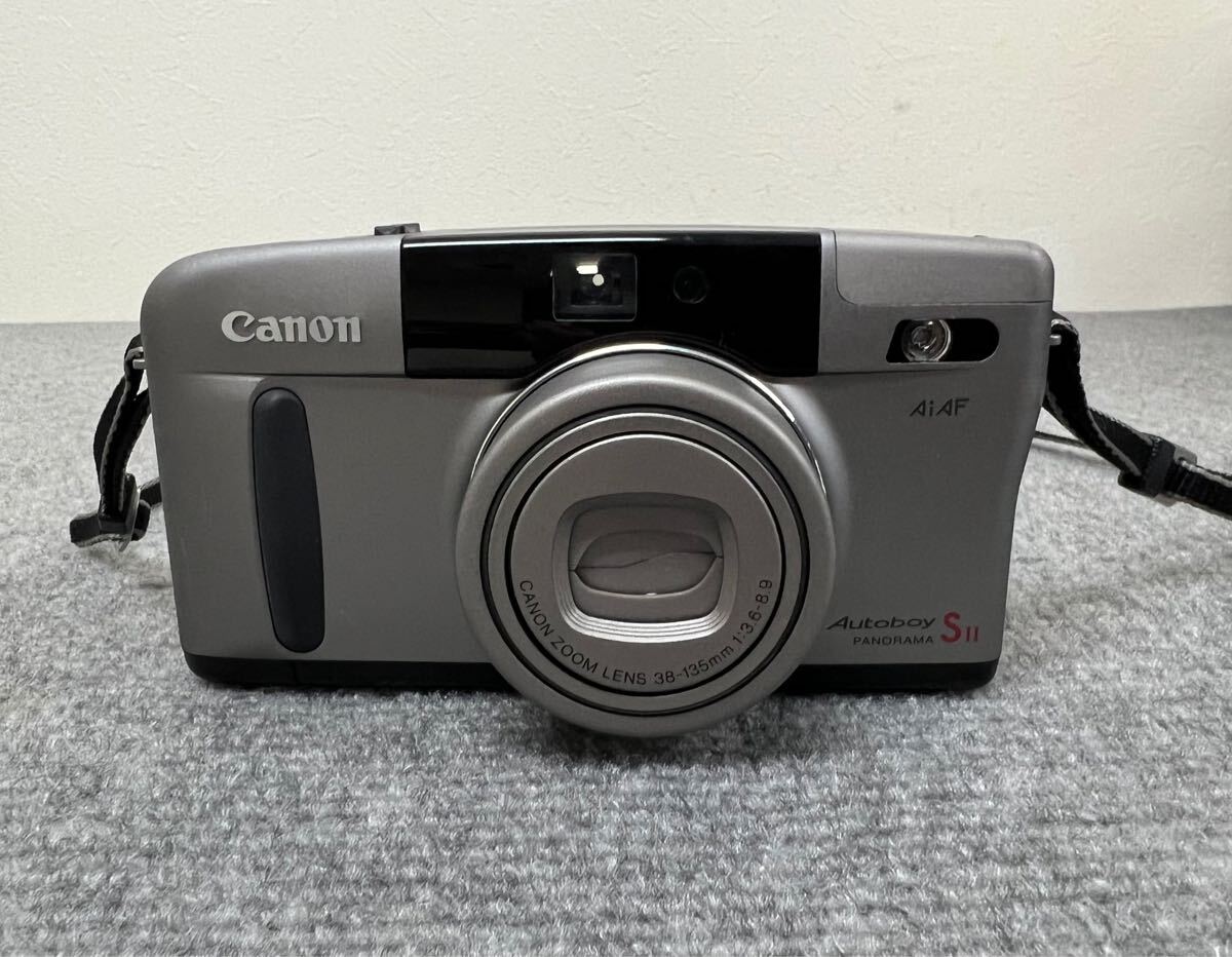 CANON キヤノンカメラ Autoboy PANORAMA SⅡ Ai AF 38-135mm 1：3.6-8.9 純正ケース付 キャノン_2