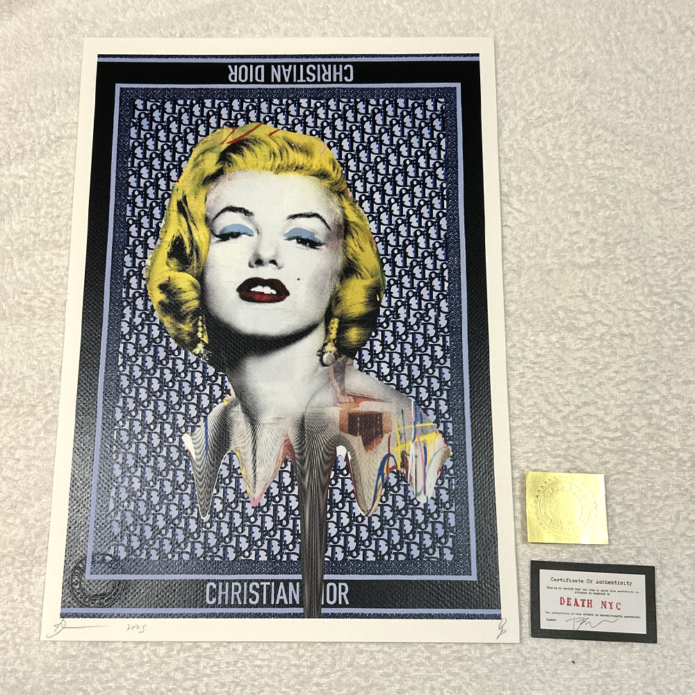 世界限定100枚 DEATH NYC マリリン・モンロー DIOR ディオール