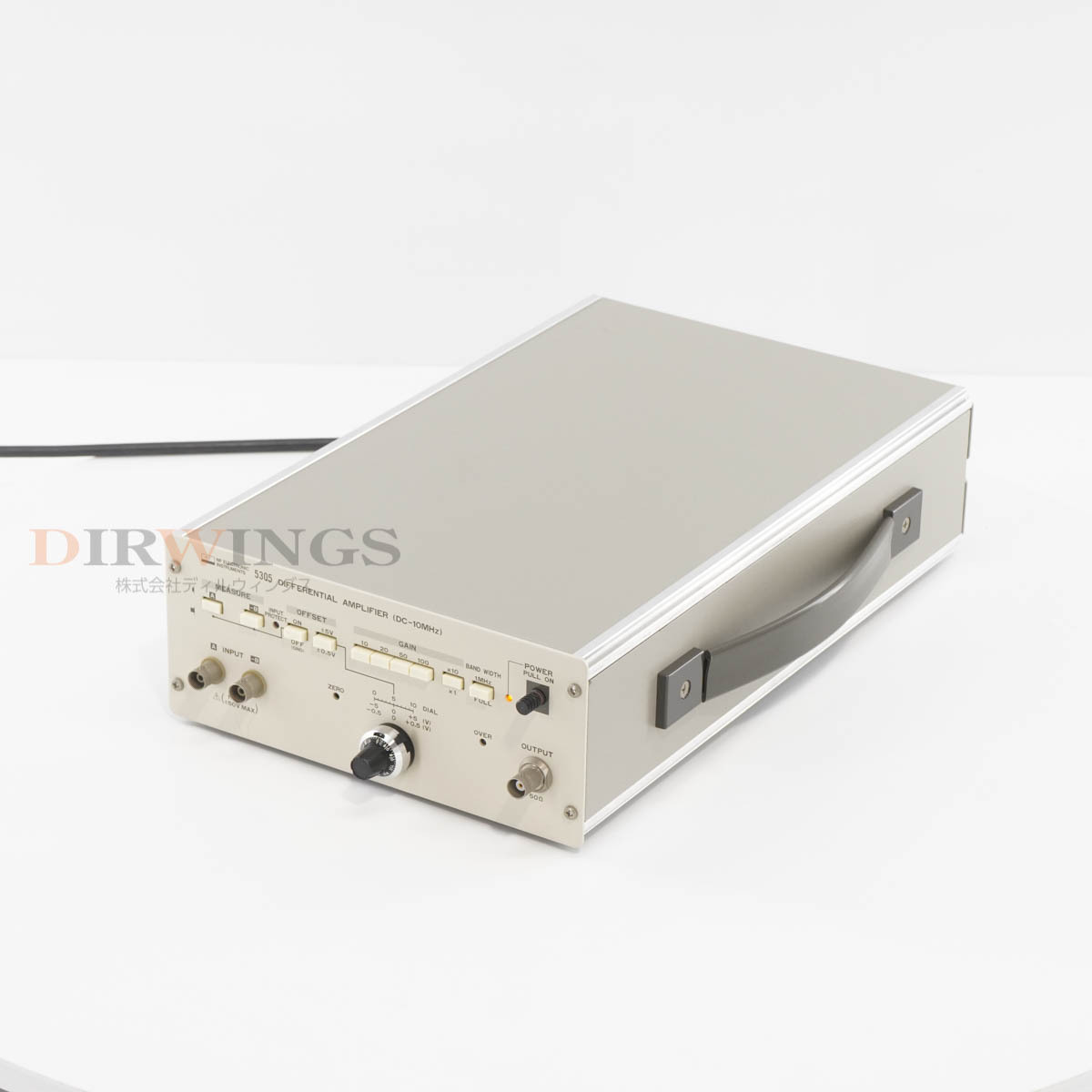 [DW] 8日保証 5305 NF DC-10MHz エヌエフ回路設計ブロック DIFFERENTIAL AMPLIFIER 差動増幅器 差動アンプ[06599-0034]_2