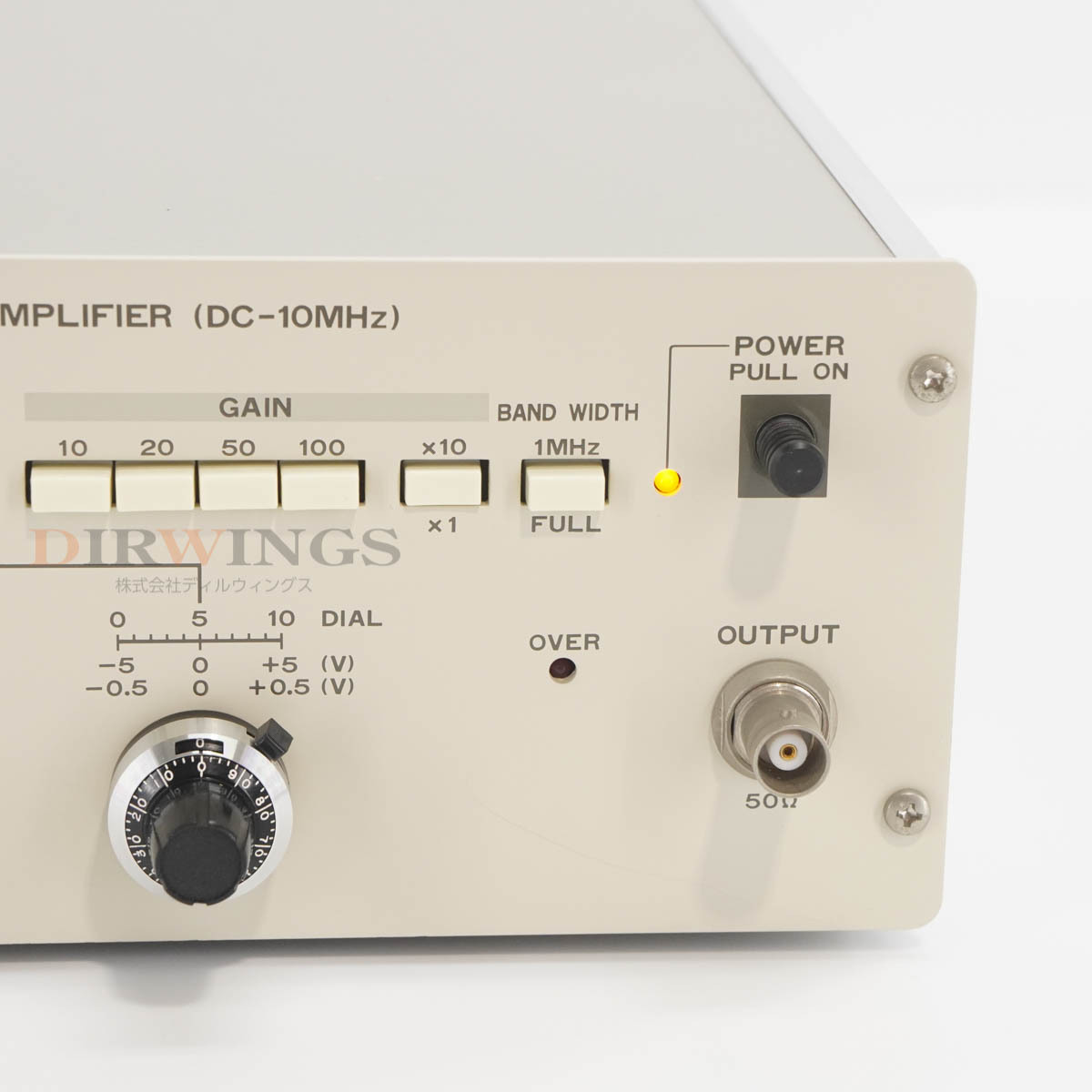 [DW] 8日保証 5305 NF DC-10MHz エヌエフ回路設計ブロック DIFFERENTIAL AMPLIFIER 差動増幅器 差動アンプ[06599-0034]_5