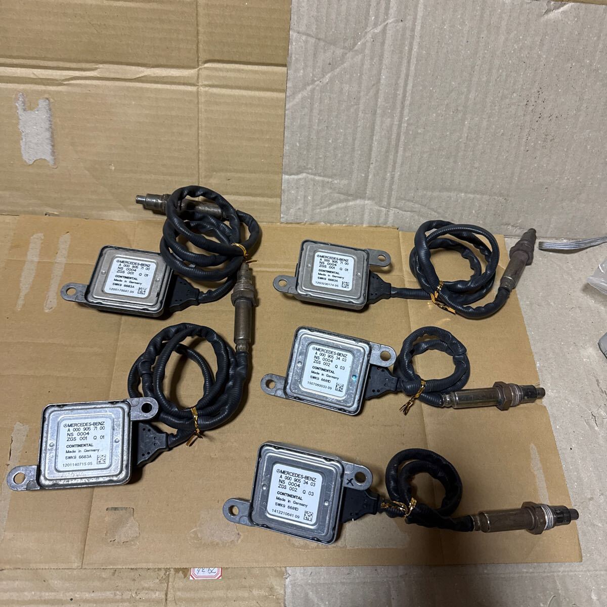 得価，100%新品 あ-7978 MERCEDES-BENZ NOXセンサー まとめ 5個セット 現状品(その他)｜売買されたオークション情報、yahooの商品情報をアーカイブ公開 - オークファン その他