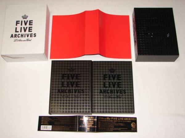 1円～廃盤貴重!L’Arc～en～Ciel：FIVE LIVE ARCHIVES【限定盤】_2