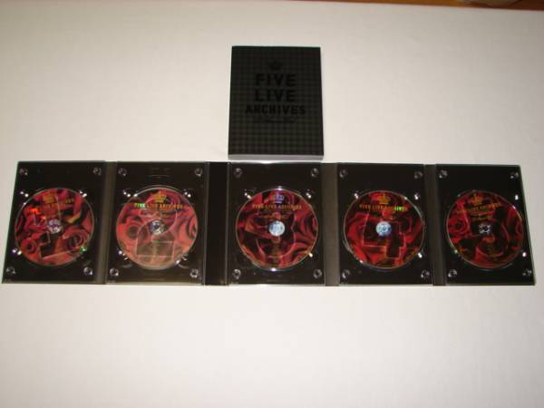 1円～廃盤貴重!L’Arc～en～Ciel：FIVE LIVE ARCHIVES【限定盤】_3