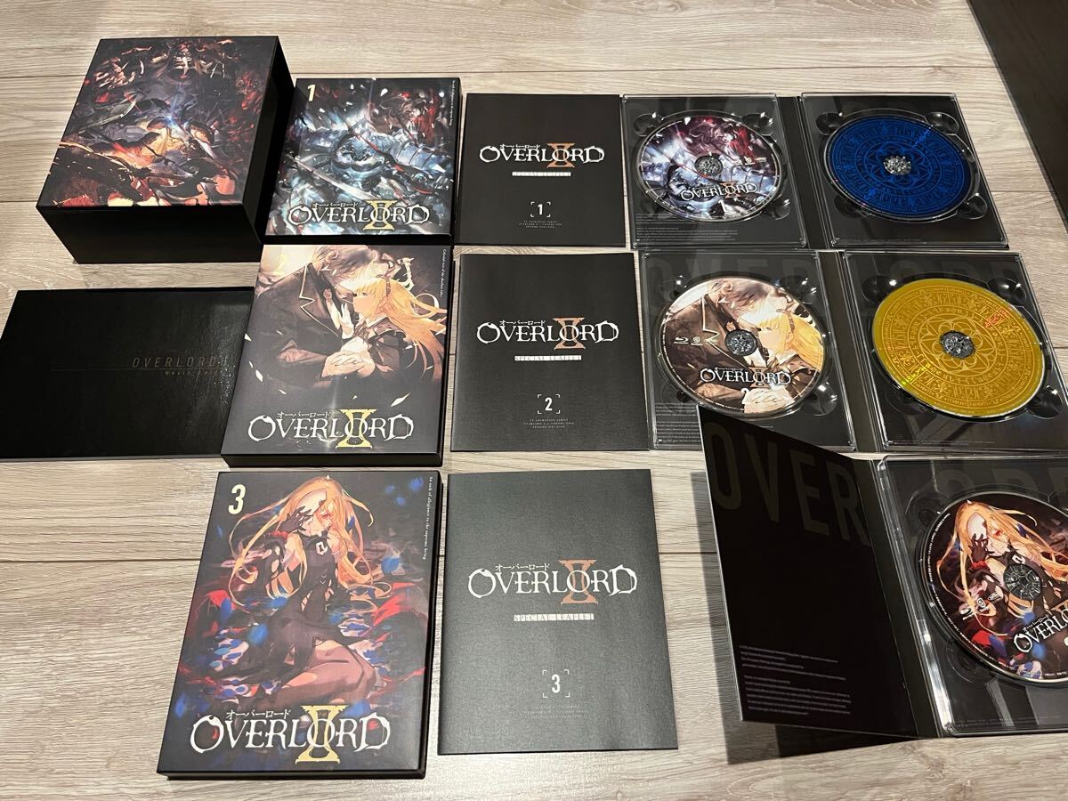 オーバーロードⅣ DVD 全3巻　box付き オーバーロードⅣ Blu-ray 全3巻 オーバーロードⅡ 初回限定ブルーレイ全3