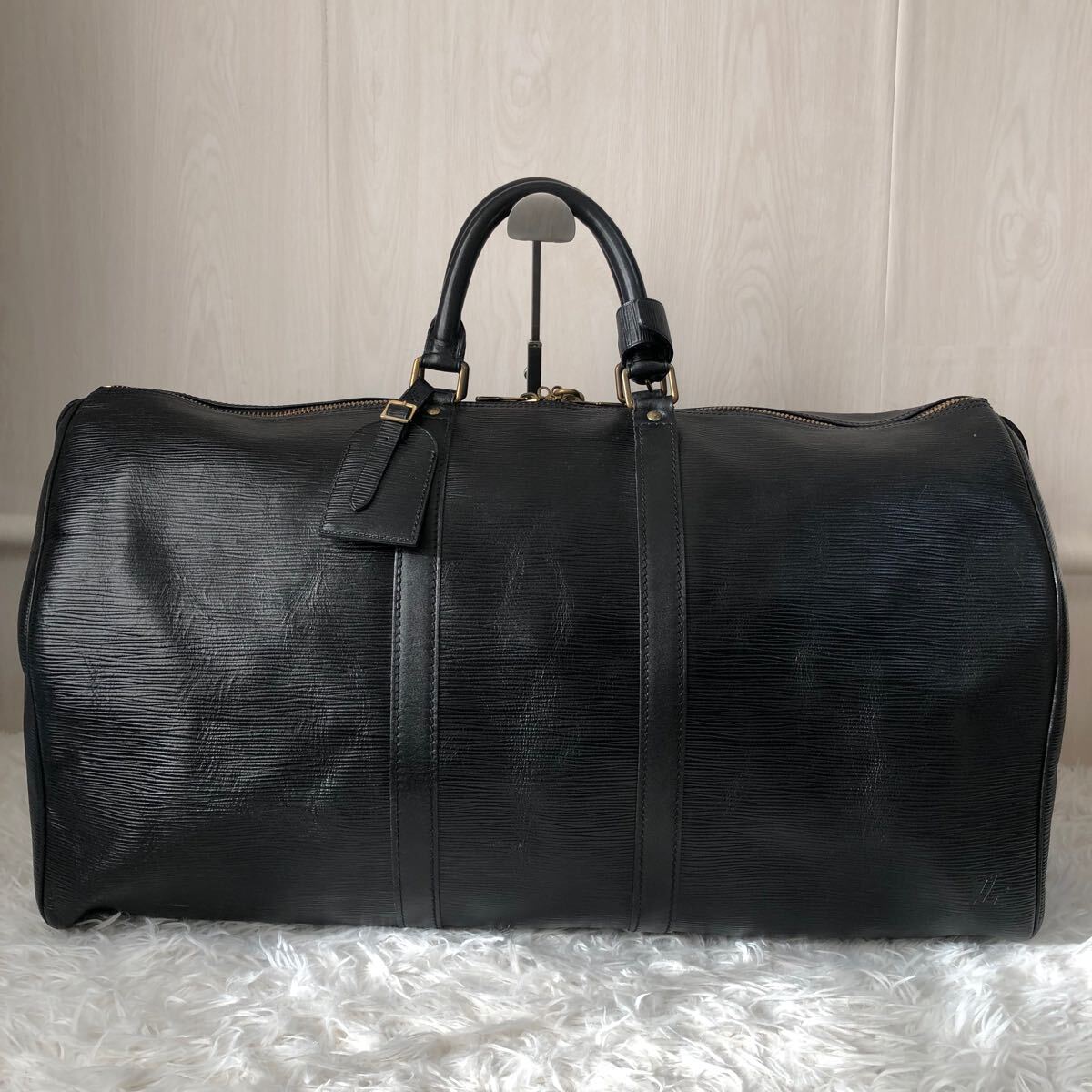 極美品/キーポル55○ルイヴィトン LOUIS VUITTON ボストンバッグ 旅行
