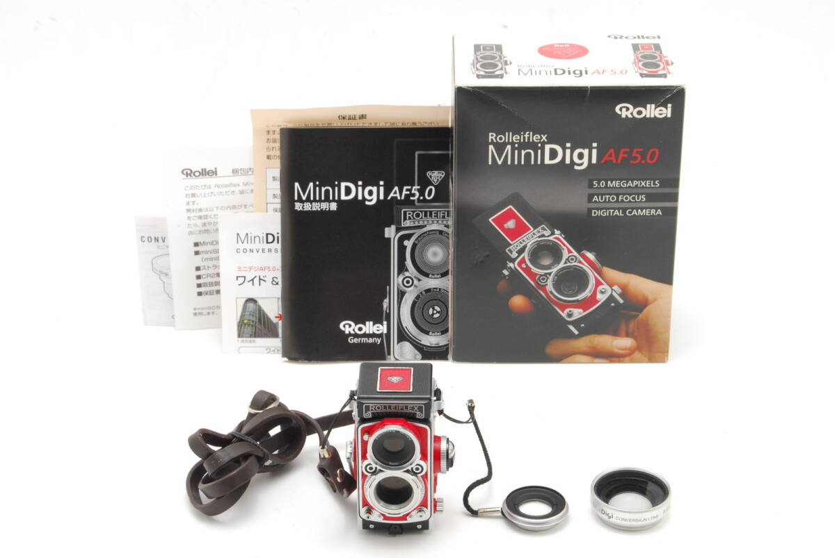 Rolleiflex MiniDigi AF5.0 ローライミニデジ レッド 赤 希少
