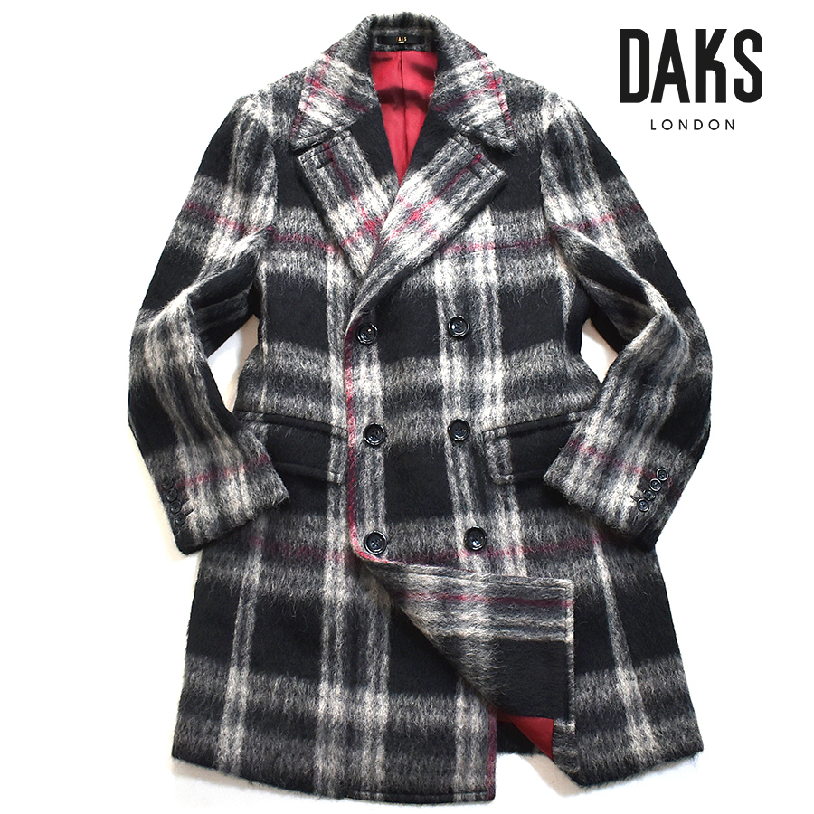 定価15万】 超美品 DAKS ダックス 頂点級◎!!! アルパカ モヘヤ入り 