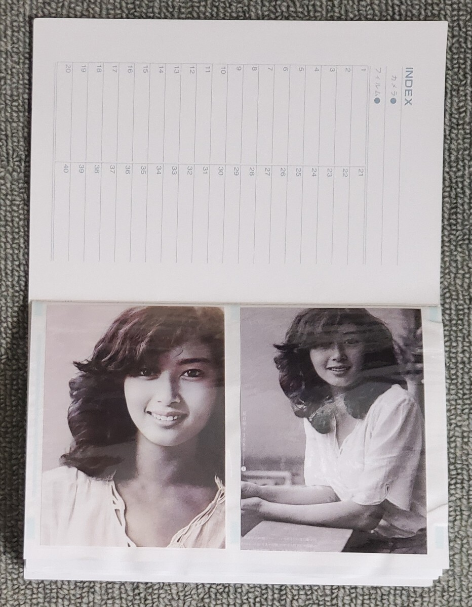 夏目雅子さんの写真 Lサイズ 40枚とアルバムの入札履歴 - 入札者の順位