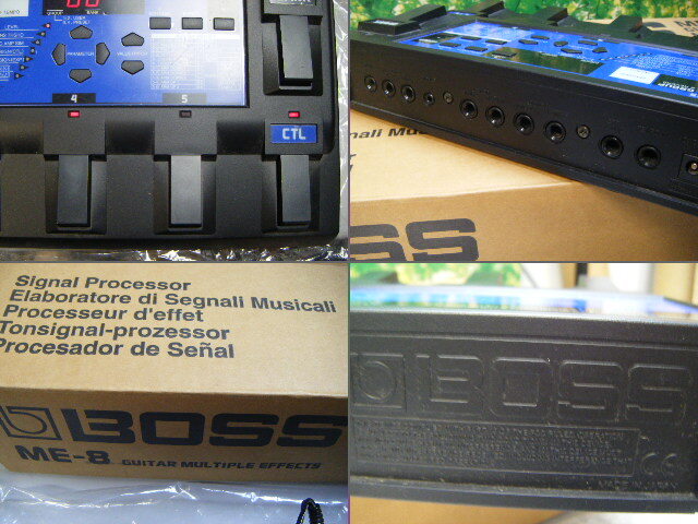Boss ME-8 エフェクター 動作未確認 ボス 現状品 ギター 音響機器_4