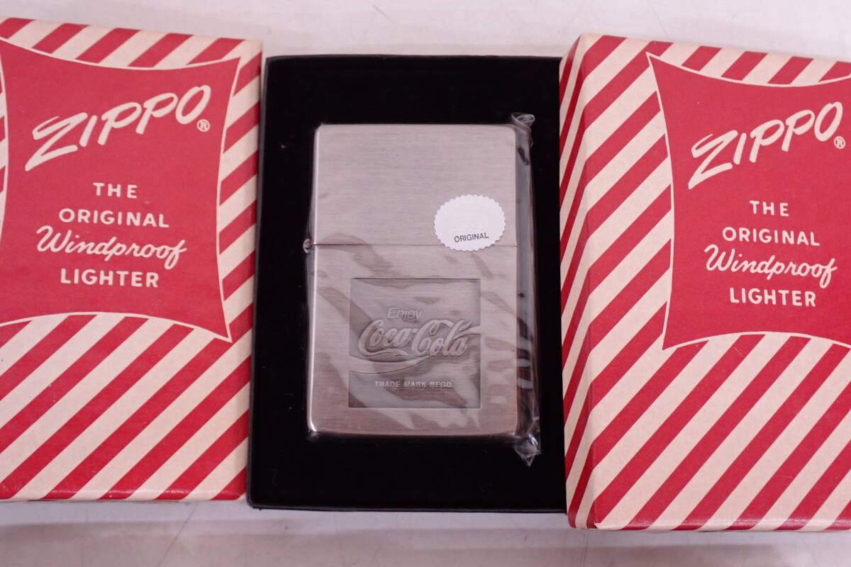 未使用 Zippo ジッポ コカコーラ オイルライター 7点セット 箱付 Coca