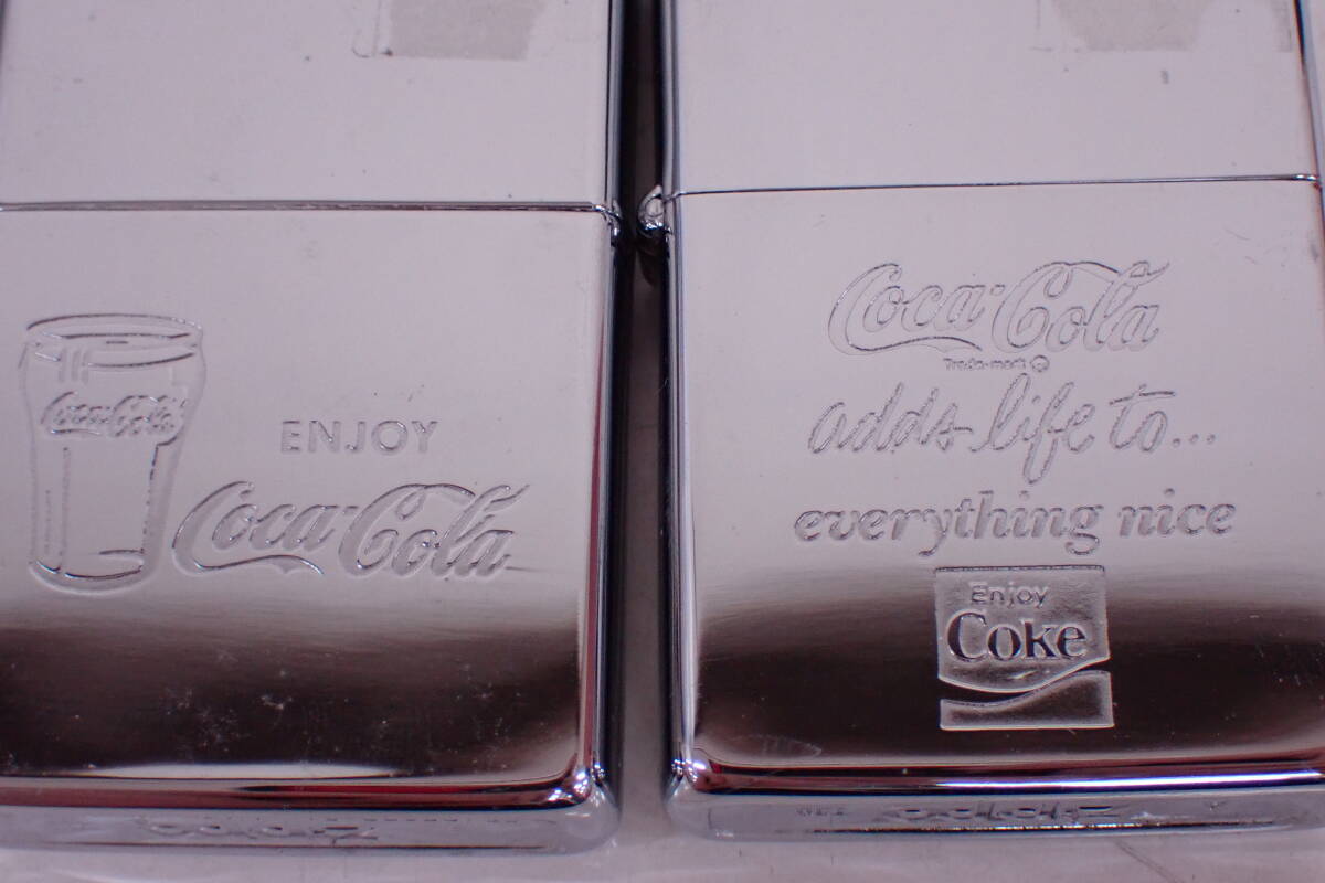 未使用 Zippo ジッポ コカコーラ オイルライター 7点セット 箱付 Coca