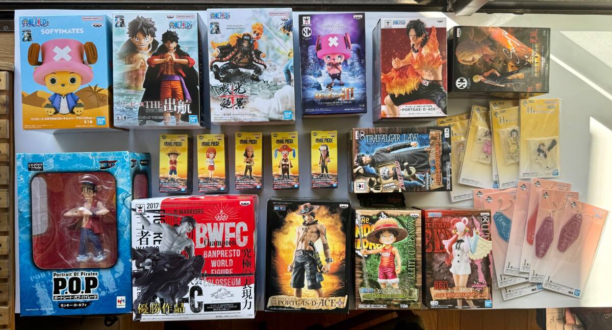 未開封 ワンピース ONE PIECE フィギュア グッズ まとめ エース ゾロ