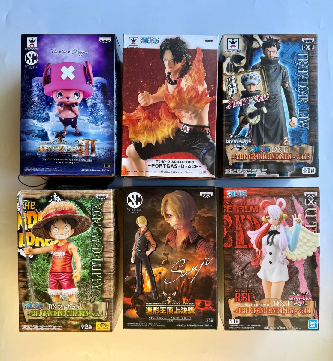 未開封 ワンピース ONE PIECE フィギュア グッズ まとめ エース ゾロ