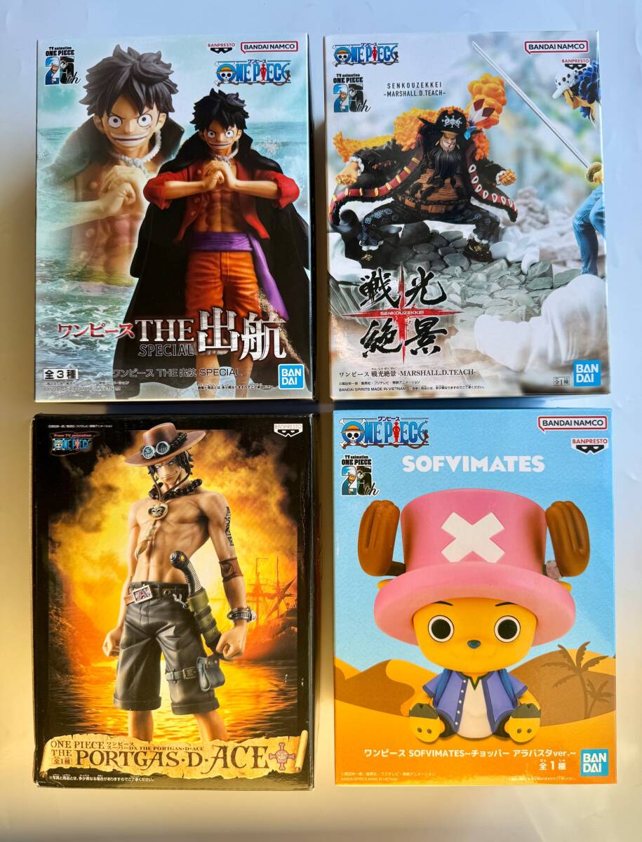 未開封 ワンピース ONE PIECE フィギュア グッズ まとめ エース ゾロ