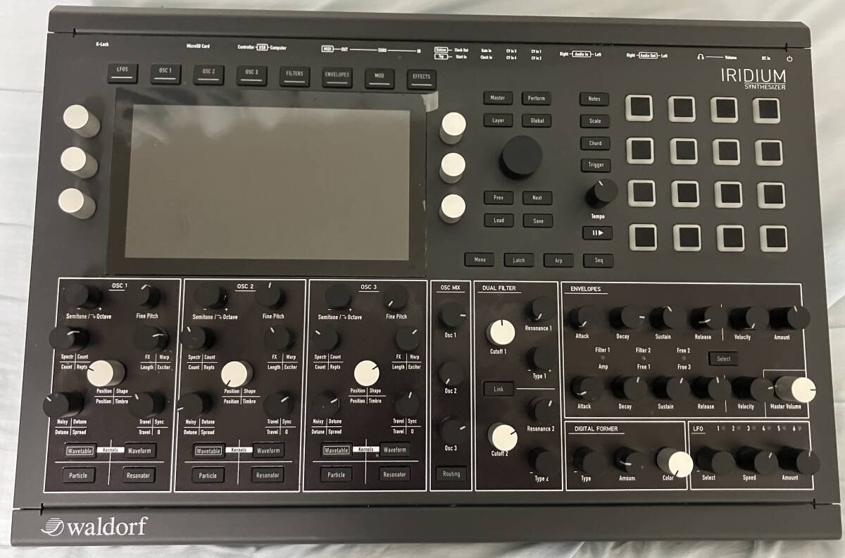 Iridium Waldorf - Digital Polyphonic Desktop | Core 福産起業 5つの 