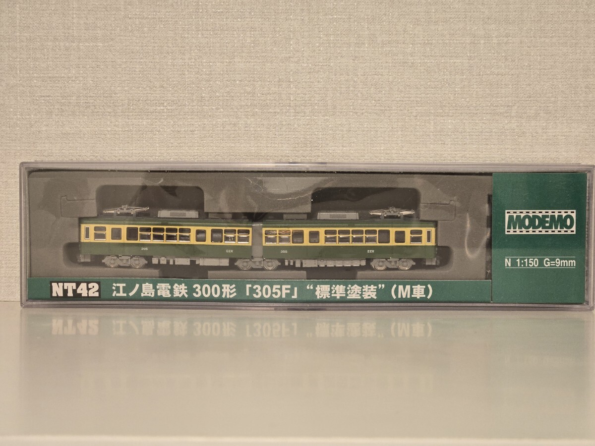 NT42 モデモ MODEMO 標準塗装 江ノ島電鉄 300形 (M車) 305F Nゲージ