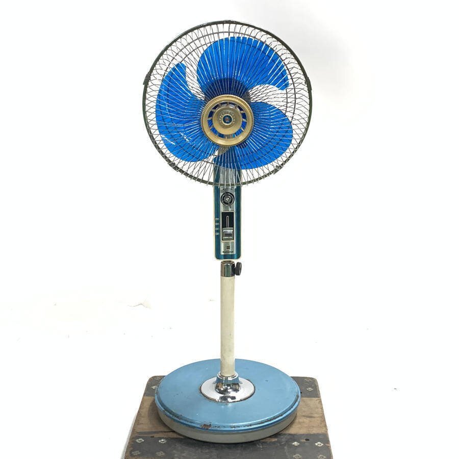扇風機 昭和レトロ ナショナル National 35センチ立体首振洋間扇 F