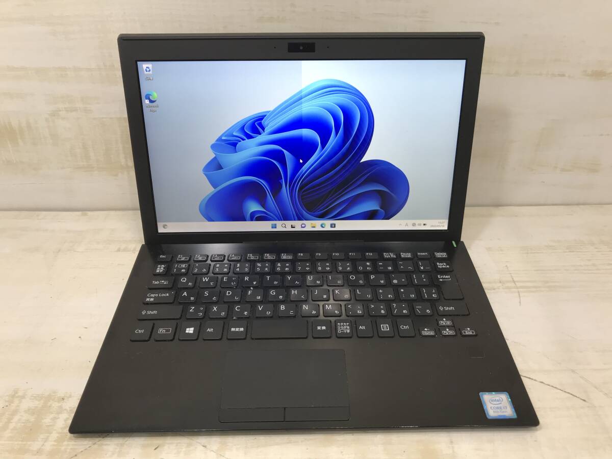 ジャンク/ VAIO VJS112 Intel Core i5-8250U メモリ8.19GB SSD128.03GB