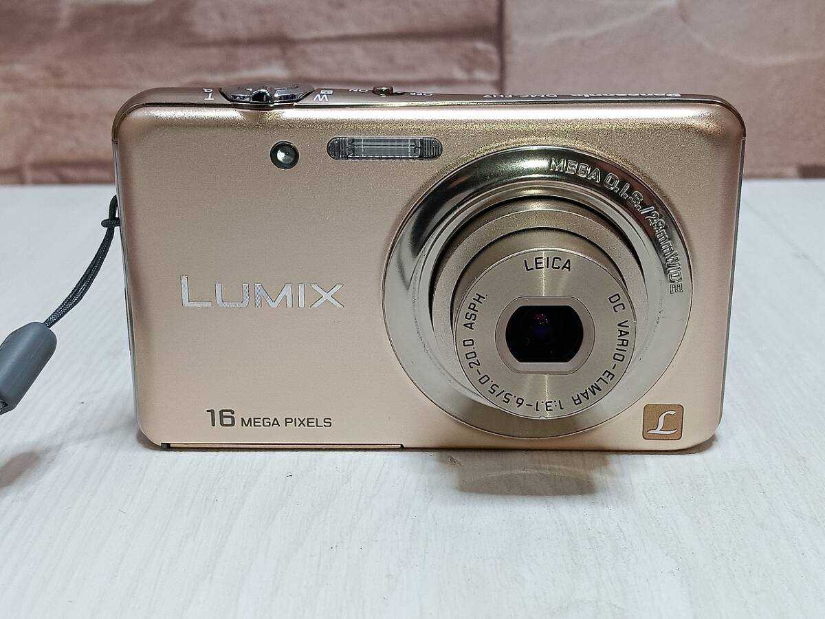 動作確認済】Panasonic LUMIX DMC-FH7 デジカメ バッテリー コンパクト