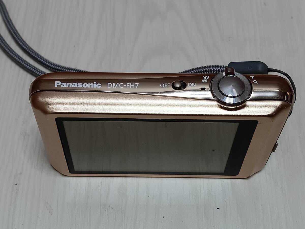 動作確認済】Panasonic LUMIX DMC-FH7 デジカメ バッテリー コンパクト
