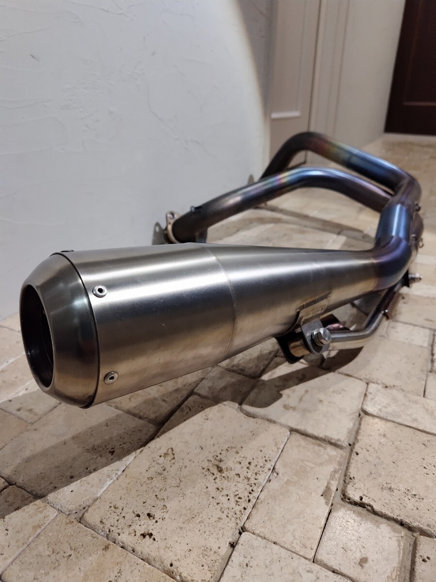 トランプチタンマフラーXL1200スポーツスター