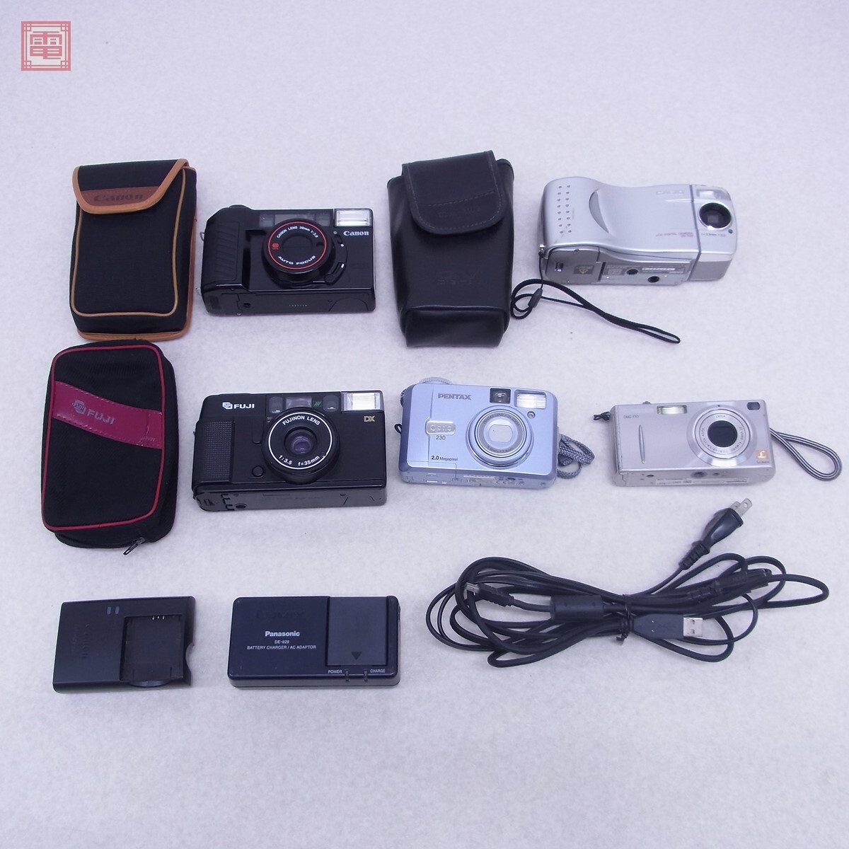 カメラ まとめて5台セット デジタルカメラ デジカメ CANON Autoboy2