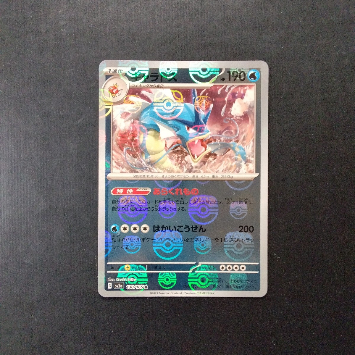 ポケモンカード マスターボール ギャラドス ギャラドス R マスター