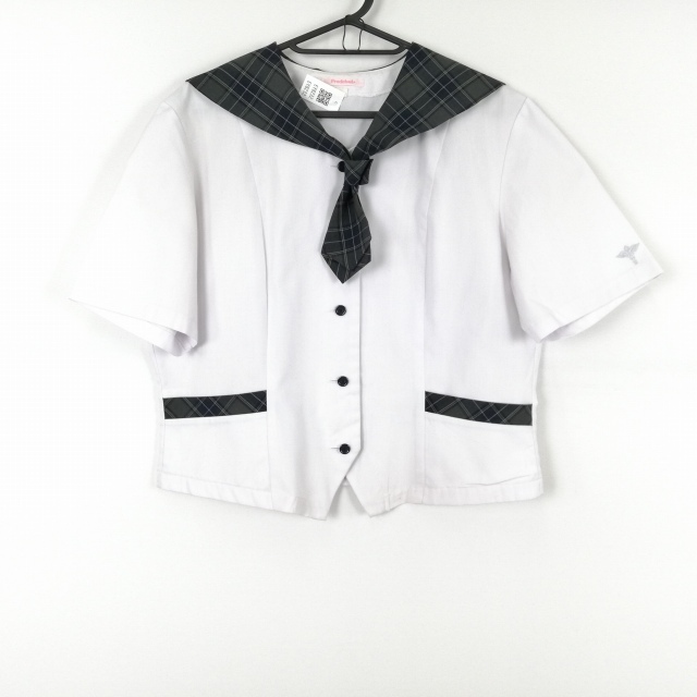 人気SALE，人気 1円 セーラー服 上着 大きいサイズ カンコー 夏物 女子 学生服 大阪扇町総合高校 白 制服 ランクC EY8232(学生服)｜売買されたオークション情報、yahooの商品情報をアーカイブ公開 - オークファ 学生服