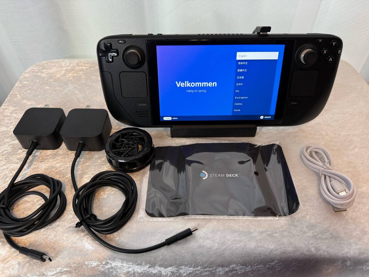 1円スタート 新品Steam Deck 512GB スチームデック 未使用
