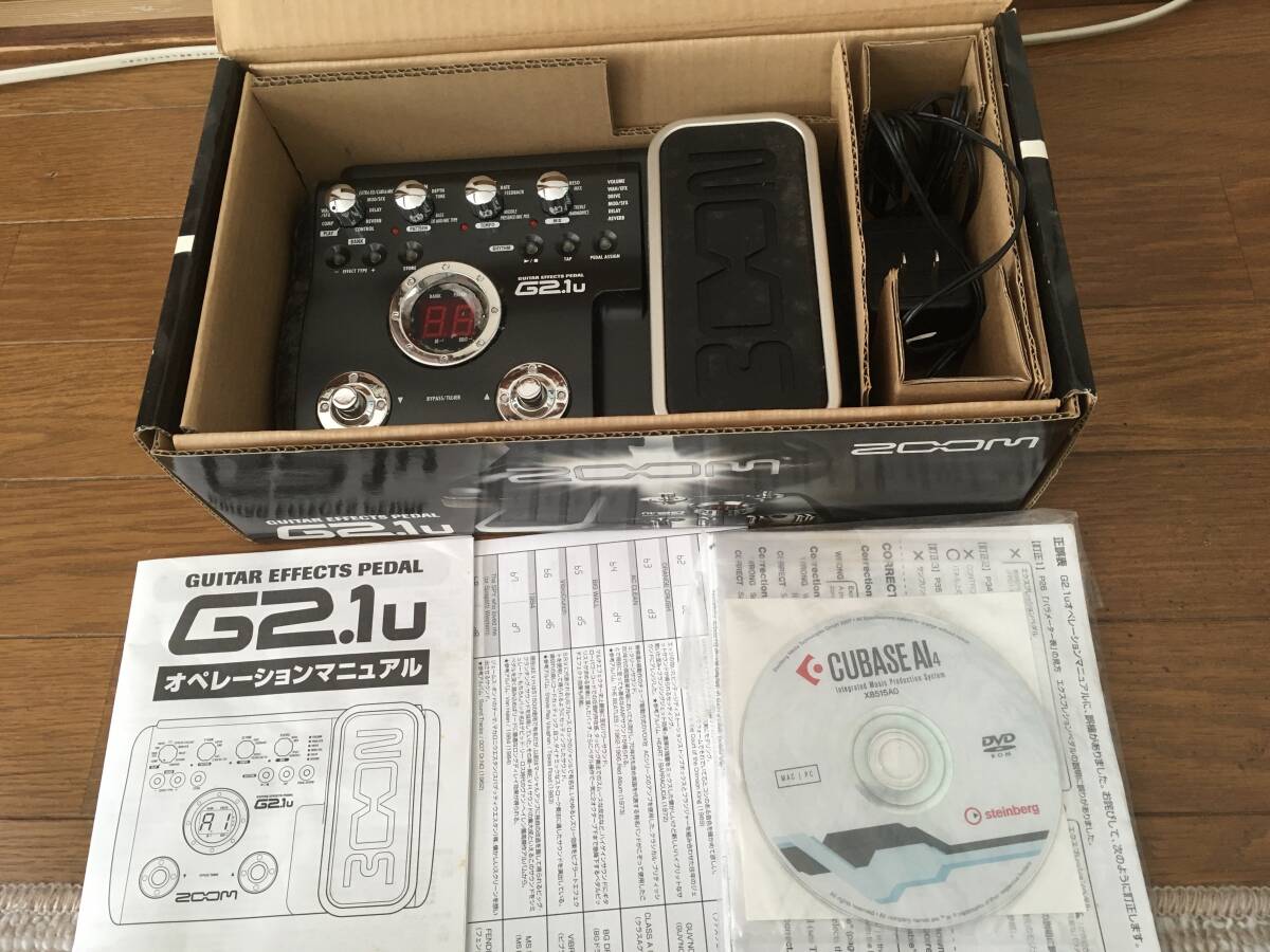 ZOOM Zoom G2.1u - ほぼ未使用□ g2.1u」の落札相場・落札価格 「zoom