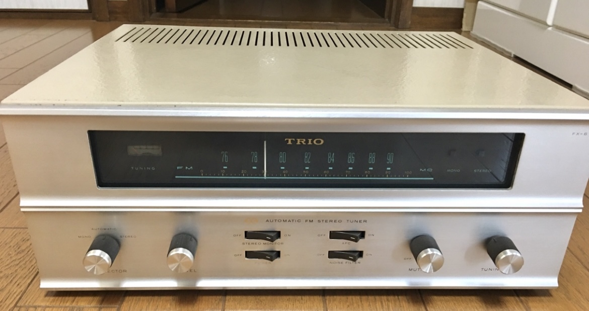☆ TRIO FX-6 管球式FMチューナ （整備品） ☆ TRIO FX-6