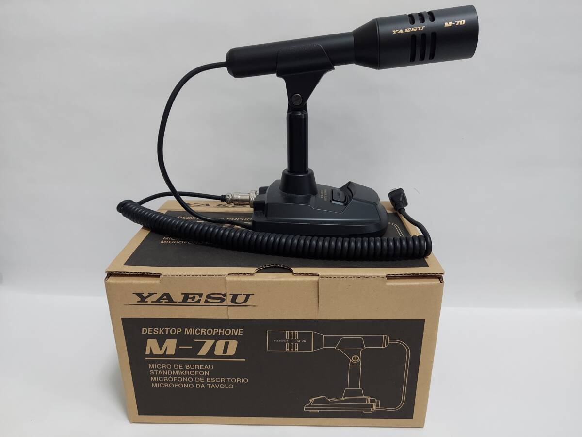 YAESU 八重洲無線 M-70 デスクトップマイクロフォン 美品 カテゴリー