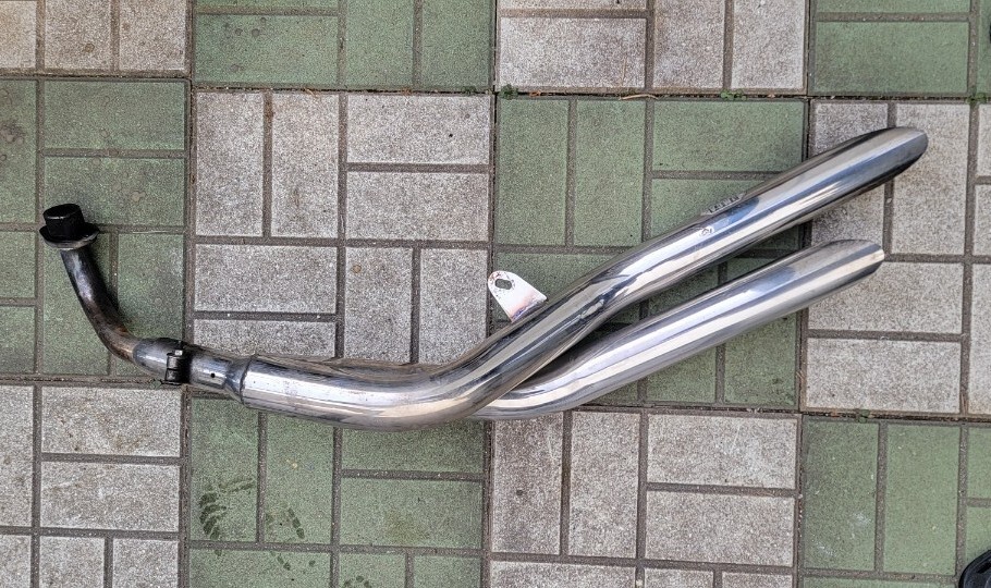 ホンダ jazz50 マフラー ツインスラッシュカットWマフラー HONDA