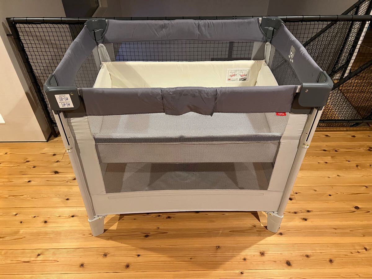 Aprica アップリカ ココネル エアー グレーベア ベビーベッド