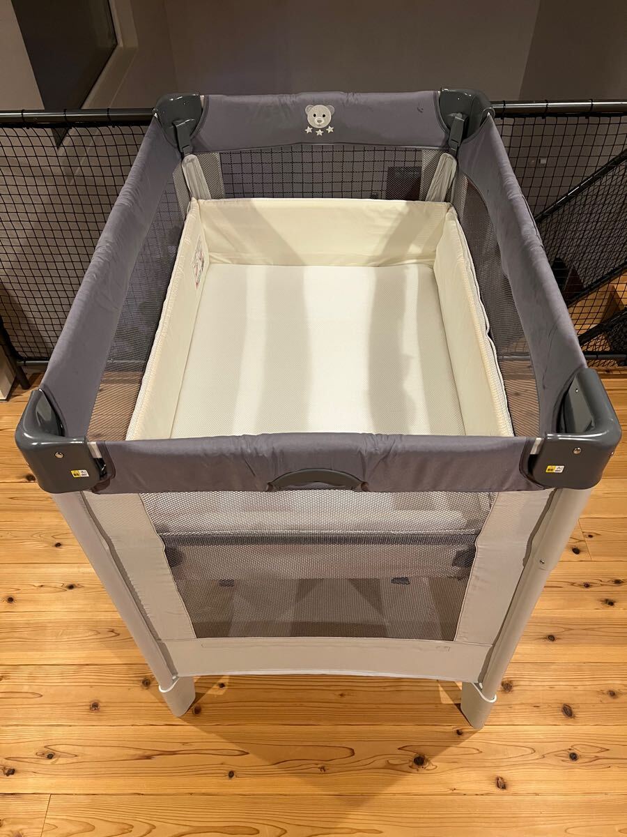 Aprica アップリカ ココネル エアー グレーベア ベビーベッド