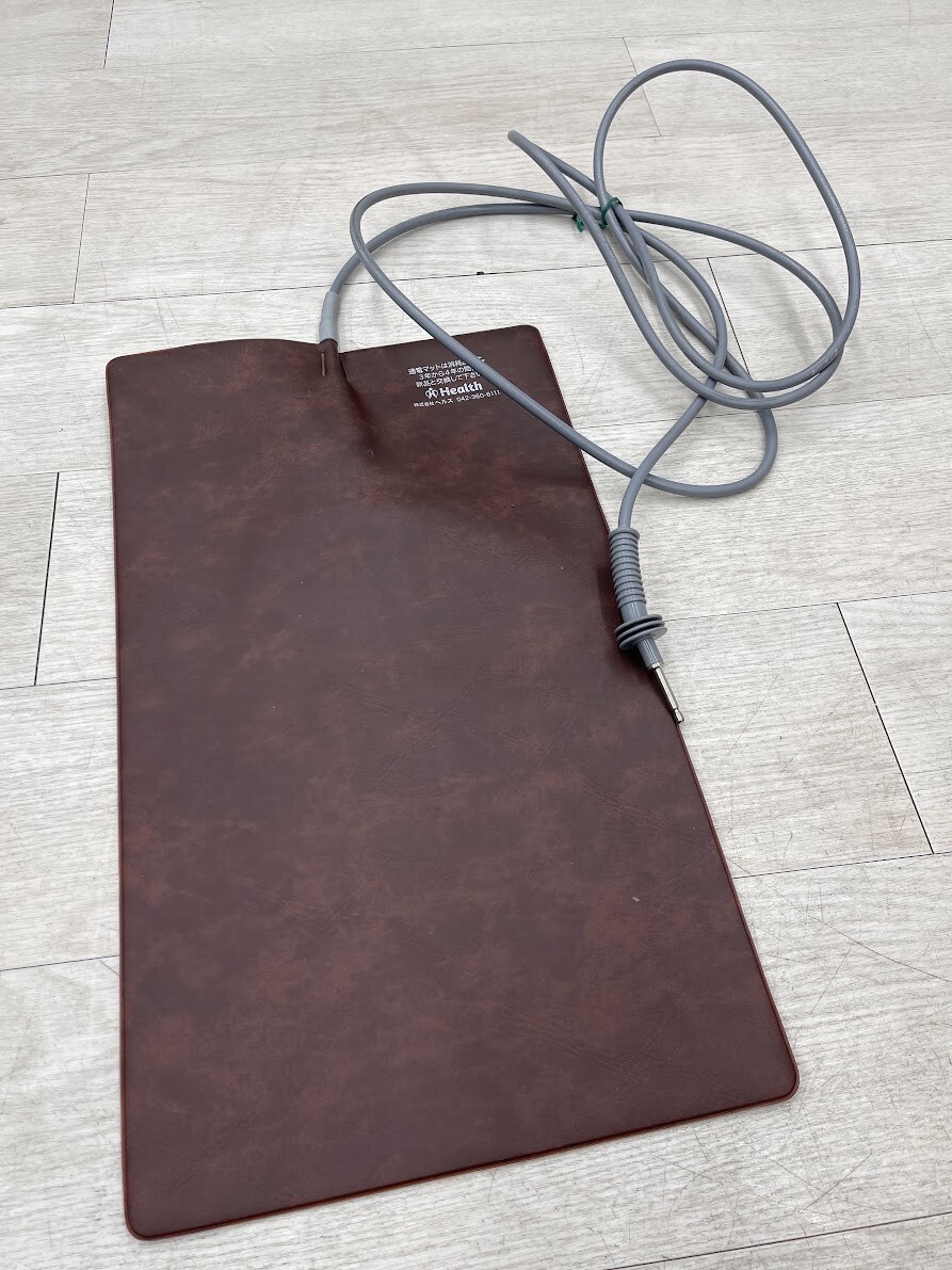 株式会社ヘルス 家庭用電位治療器 PH-14000B パワーヘルス 通電確認 生体電子 平成25年製 通電マット 台座 健康器具 即日配送
