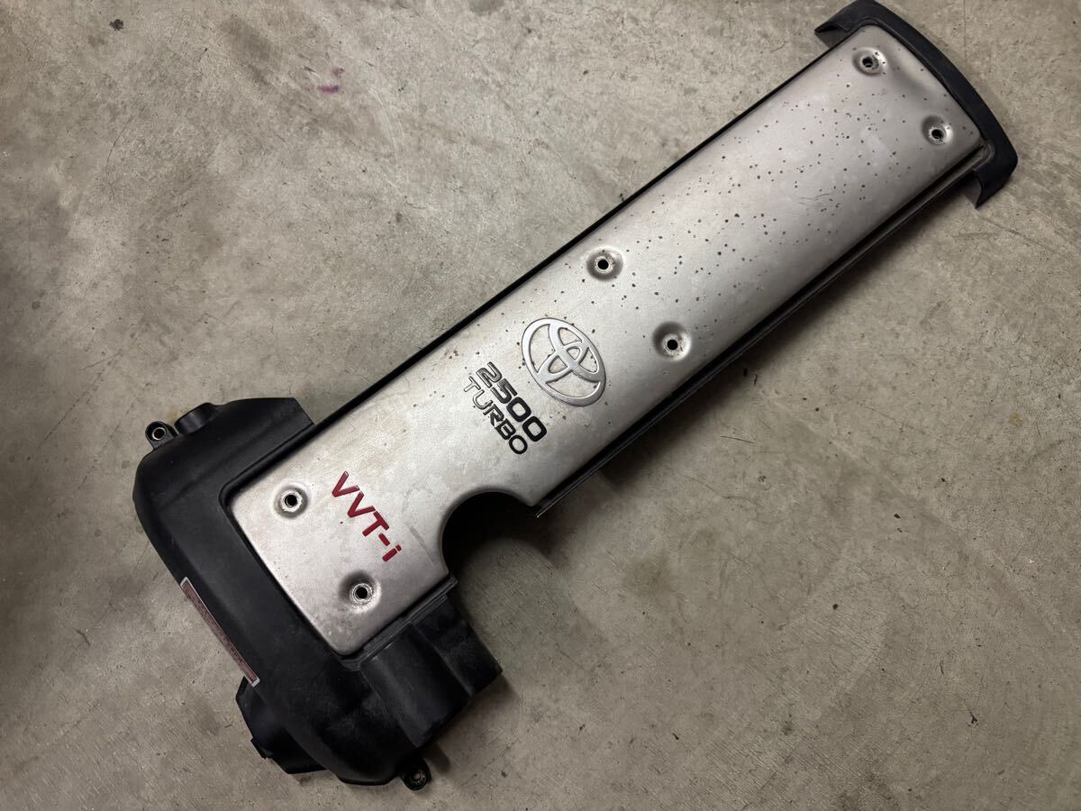 前期1jzヘッドカバー　バルブカバー　タペットカバーマークIIクレスタチェイサー トヨタ 純正 1JZ-GTE エンジンヘッド プラグカバー 中古美品