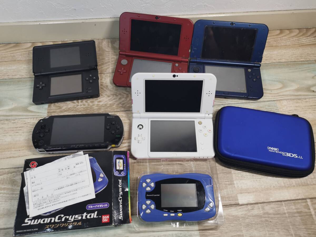 A1E87■1円スタート★Newニンテンドー3DSLL本体 メタリックブラック タッチペン付き NINTENDO 任天堂3DS 動作確認済み LL 本体 3DS 任天堂 Newニンテンドー3DS ホワイト