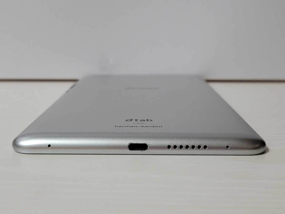 　★【47148WM】 ジャンク docomo d-02K HUAWEI dtab Compact シルバー 32GB Wi-Fi+Cellular 1円 ! 1スタ !_3
