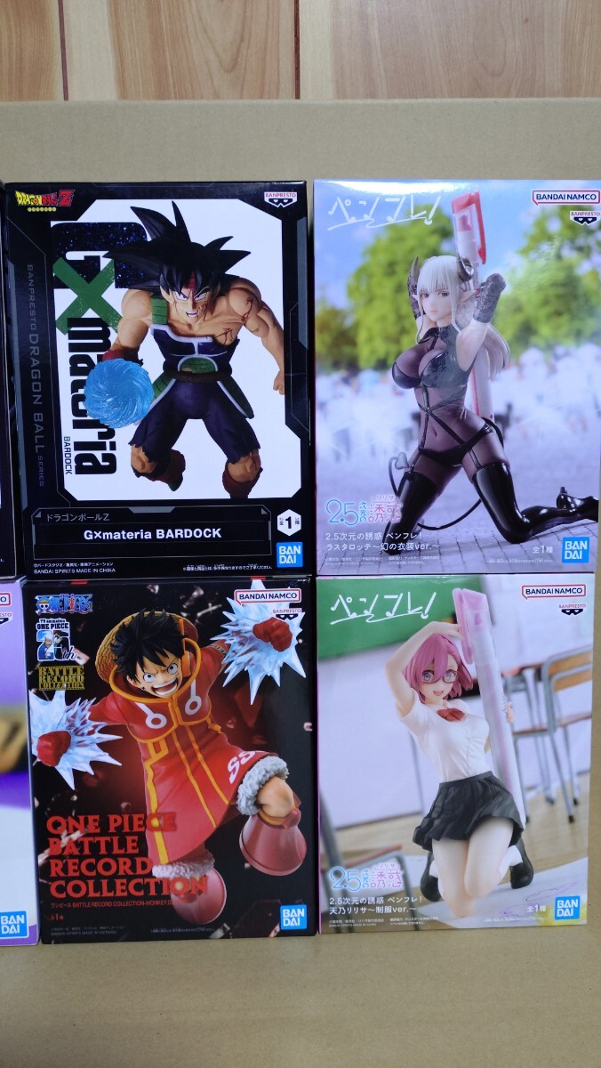 未開封】プライズフィギュアまとめ 8点 ドラゴンボール ナルト 2.5次元