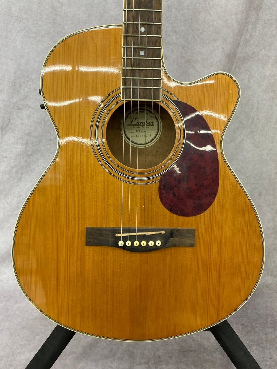 □t416 中古☆Lumber ランバー LF5ENA ＃10210074 エレアコギター 本体のみ