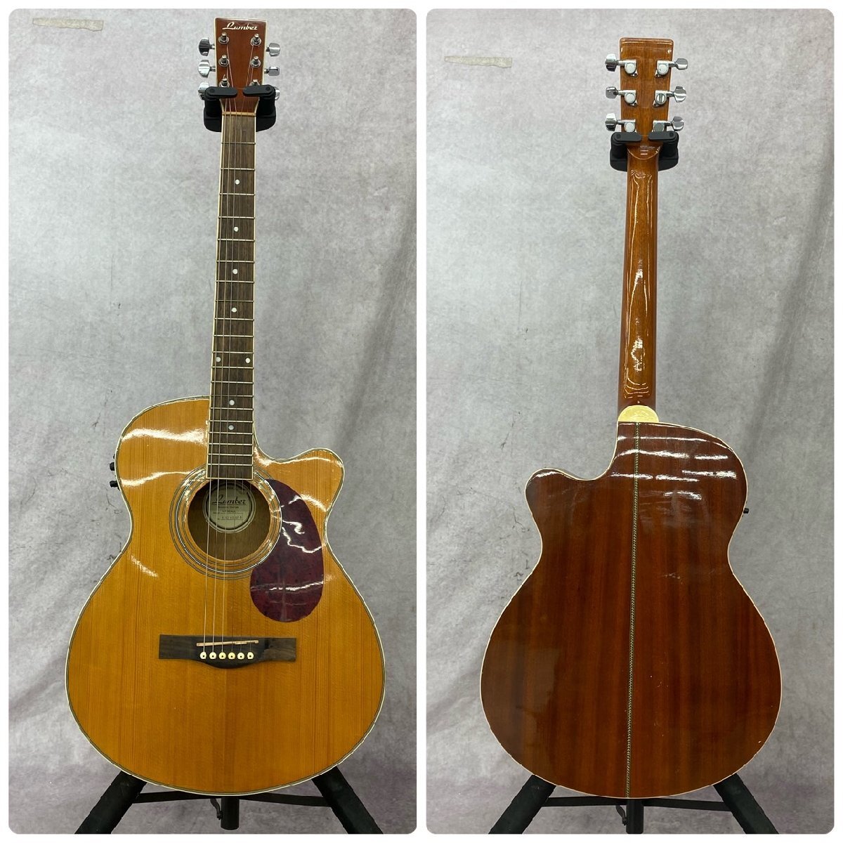 □t416 中古☆Lumber ランバー LF5ENA ＃10210074 エレアコギター 本体のみ