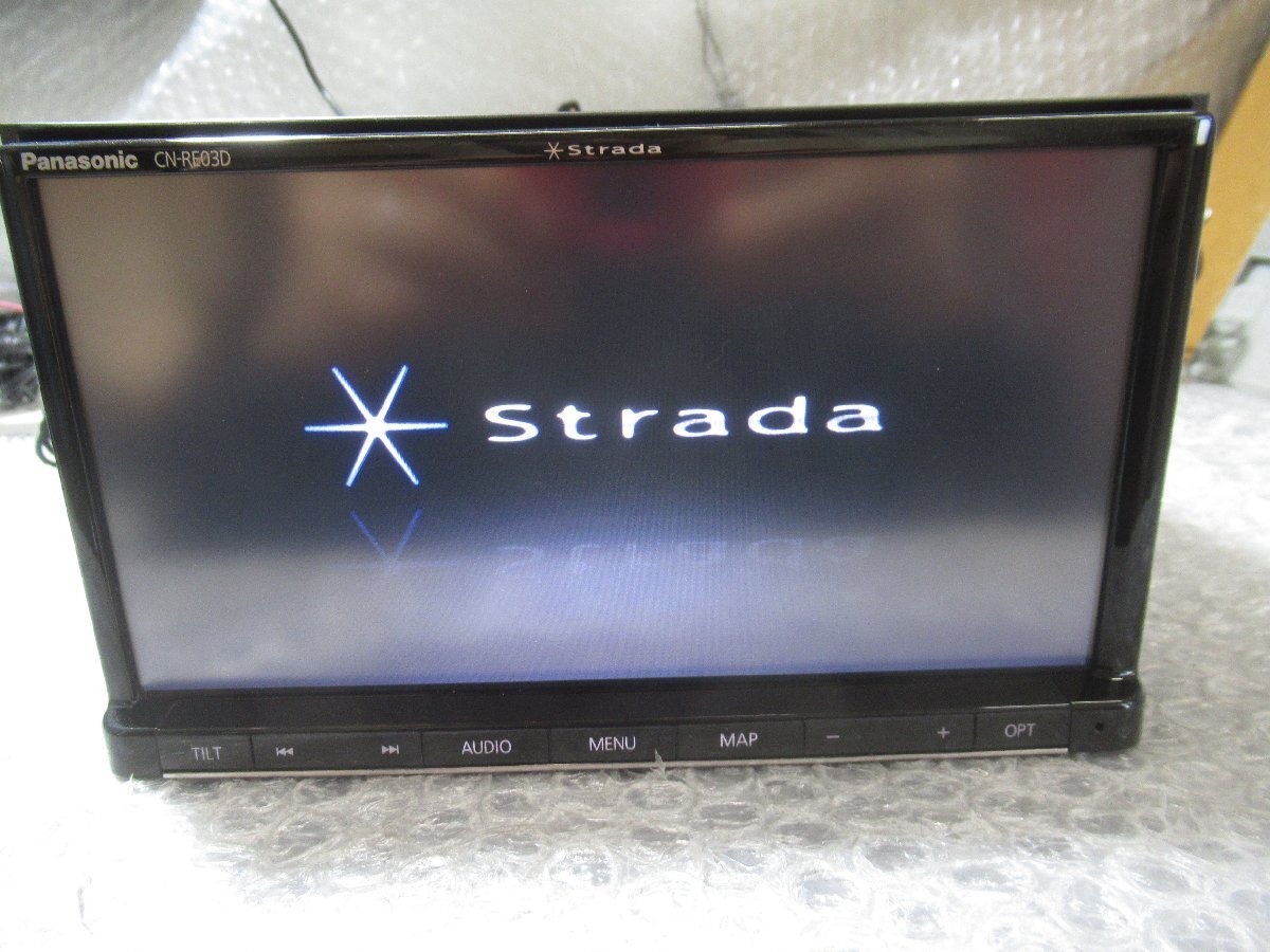1636] Panasonic CN-RE03D パナソニック ストラーダ 地デジ ナビ CD