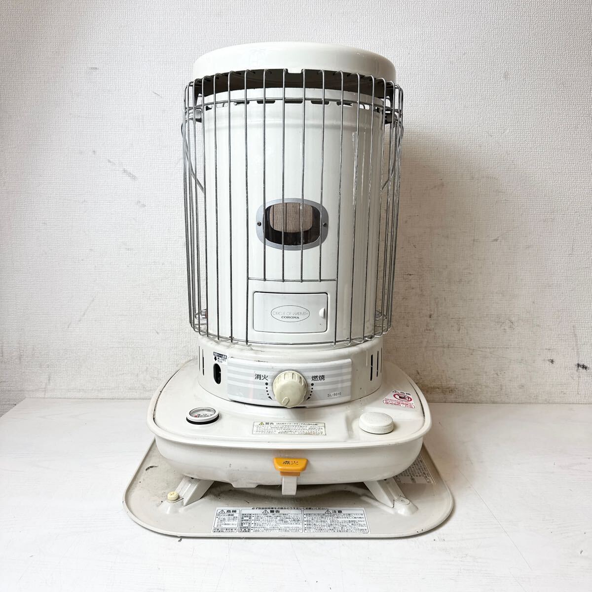 253＊中古 CORONA コロナ 石油ストーブ SL-6616 自然通気形開放式石油