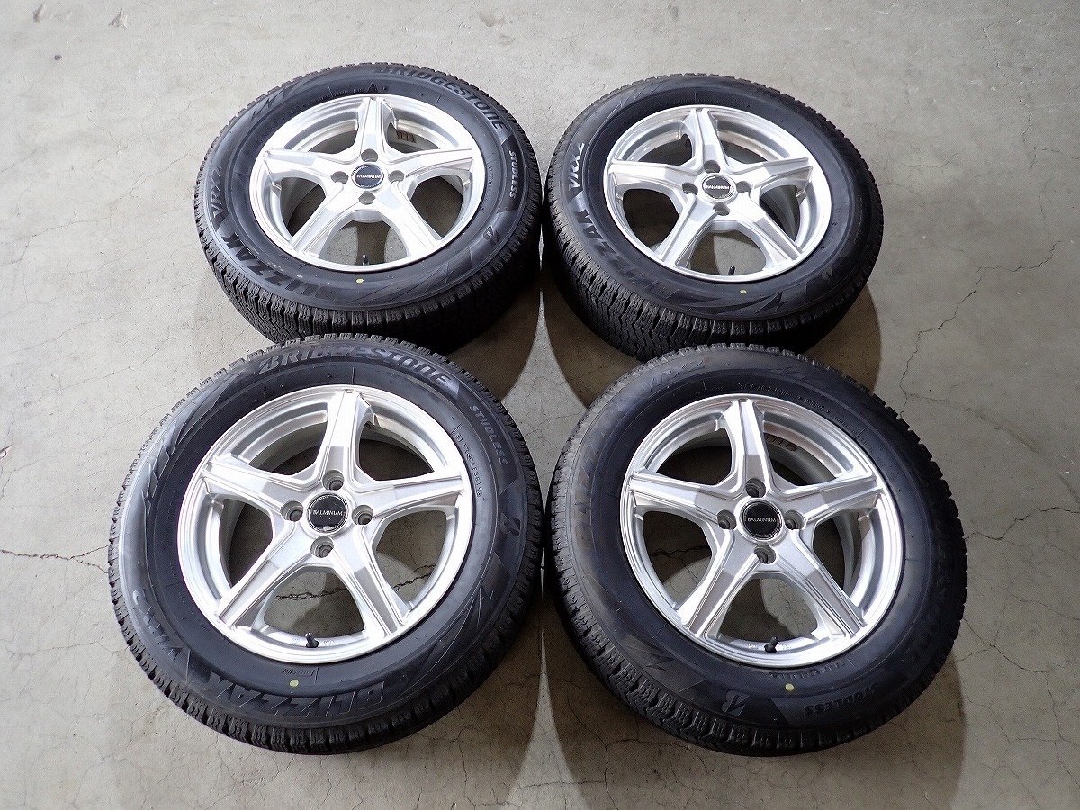 YS14513【送料無料185/65R15】bB ノート ティーダ GB4フリードなどにBS 中古スタッドレス ▼15×5.5J 100/4H ET45▼1円スタート | ノート YS14513送料無料185&frasl;65R15bB フリードスパイクのバッテリーサイズ[DBA-GB4]4WD・G エアロ・5AT 装備・室内空間｜フリード｜Honda公式サイト