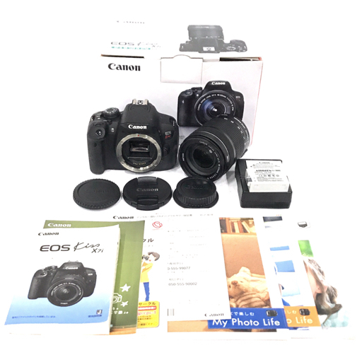 1円 Canon EOS Kiss X7i EF-S 18-135mm 1:3.5-5.6 IS STM デジタル一眼