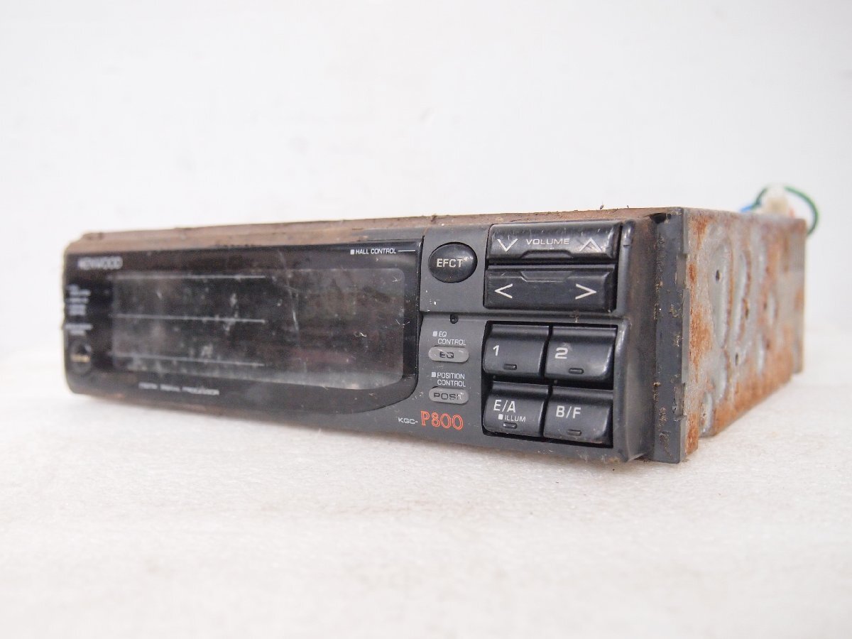☆【1F0107-2】 KENWOOD ケンウッド イコライザー KGC-P800 ジャンク