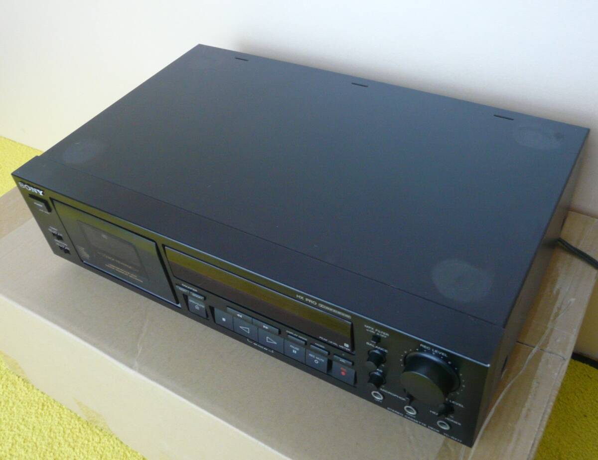 ② メンテ整備品ですが要修理です SONY ソニー カセットデッキ TC-RX77