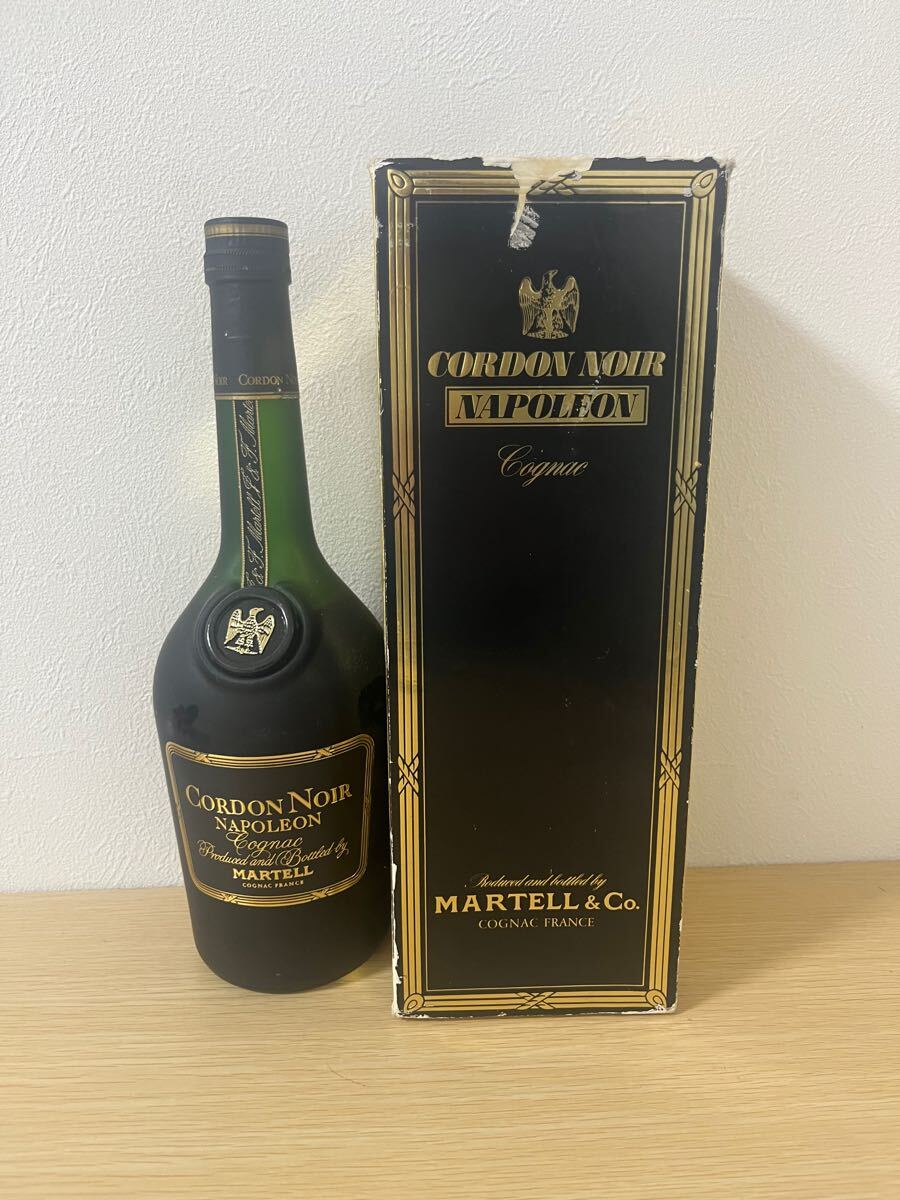 S*a様 古酒 ブランデー Martell Cordon Noir Napole MARTELL CORDON NOIR NAPOLEON ブランデー