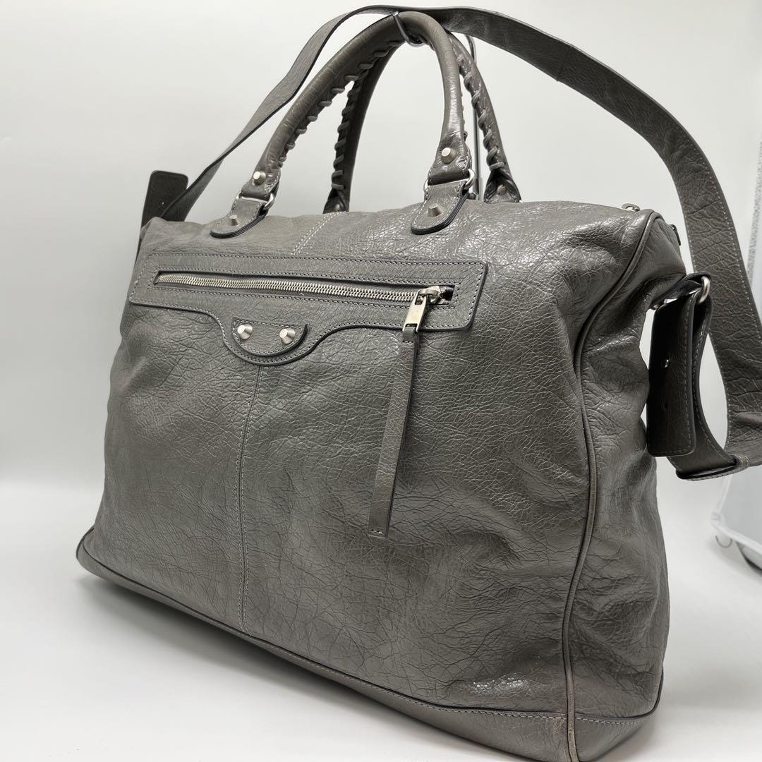 希少 大容量 BALENCIAGA バレンシアガ ショルダーバッグ トートバッグ